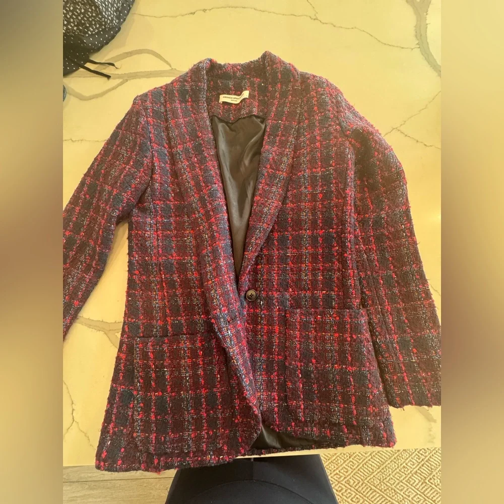 Amanda Uprichard Shawl Collar Blazer - Revolve - Size S - Picture 4 of 7